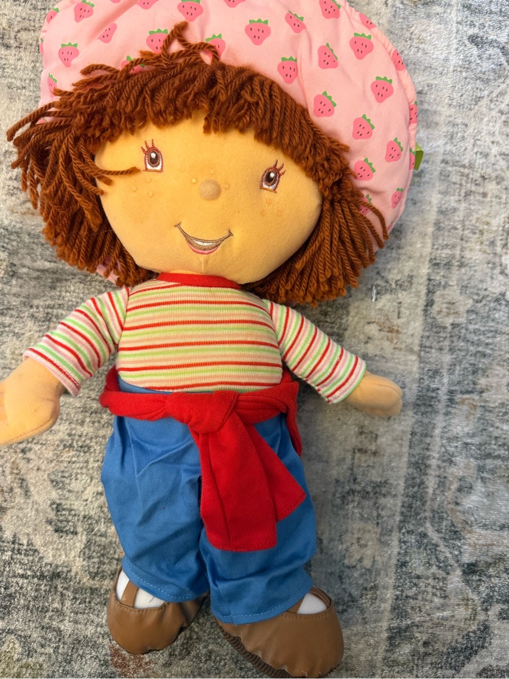 Strawberry short cake Hat Plush Doll - Colorful Kids Toy